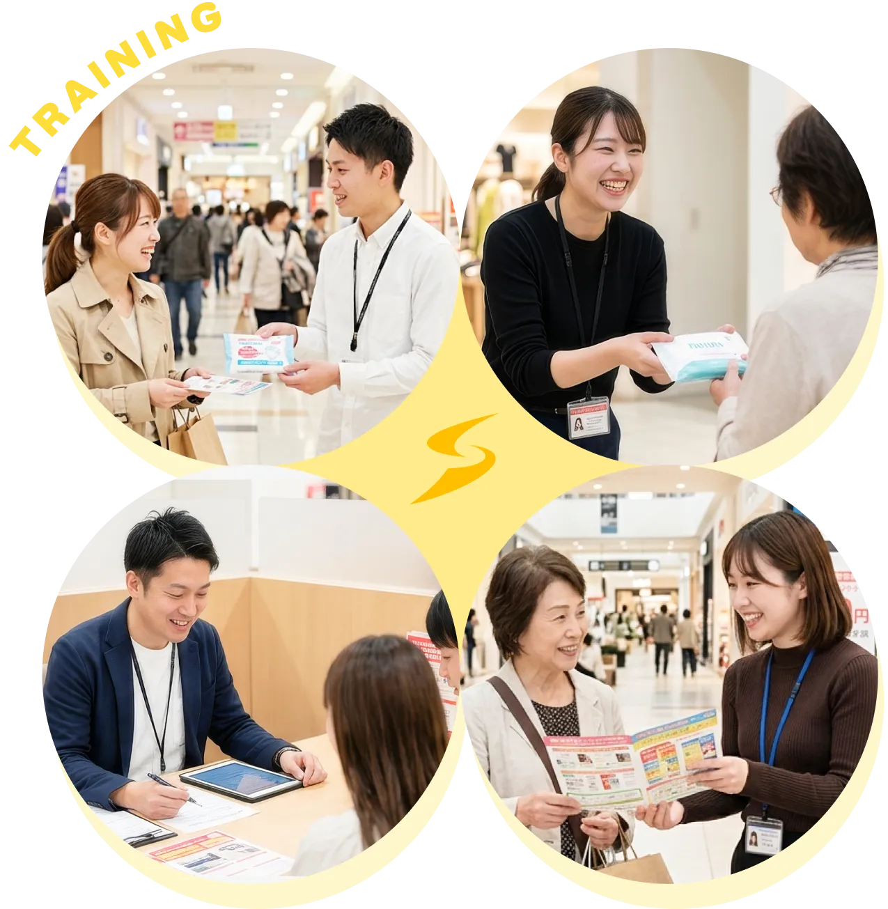 TRAINING スタッフが活用している様子